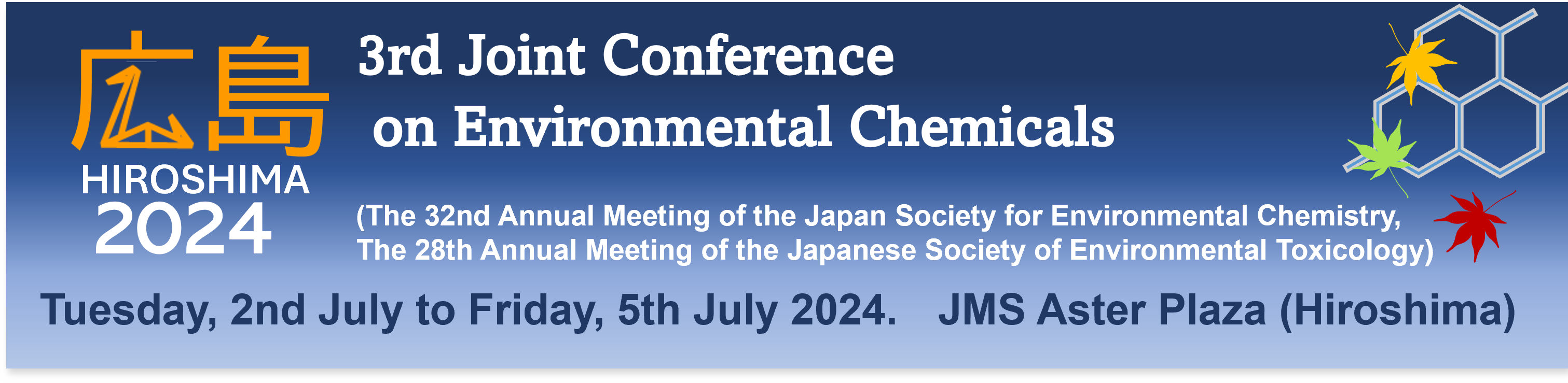 3rd Joint Conference on Environmental Chemicals